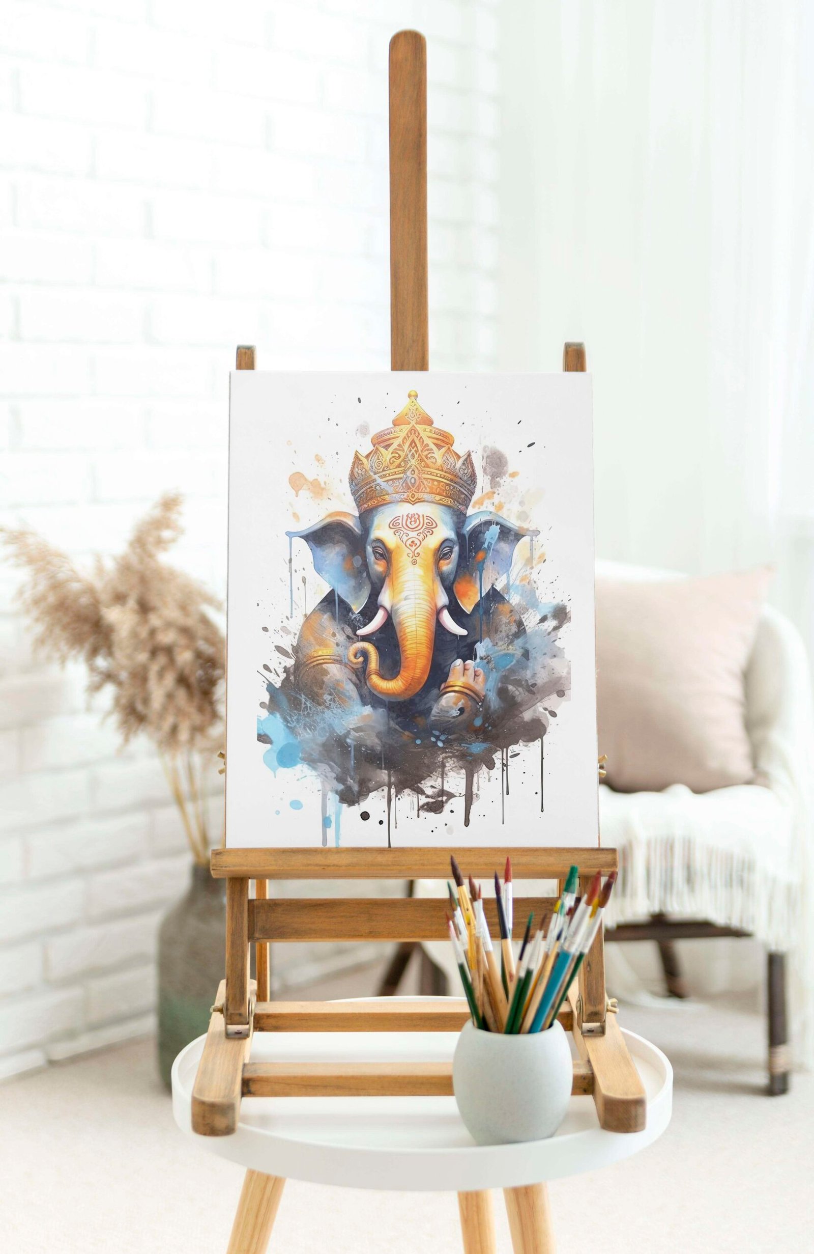 VEQKKR-scaled-1.jpg Elegant Framed Canvas Art for Bedroom & Living Rooms - Image 2