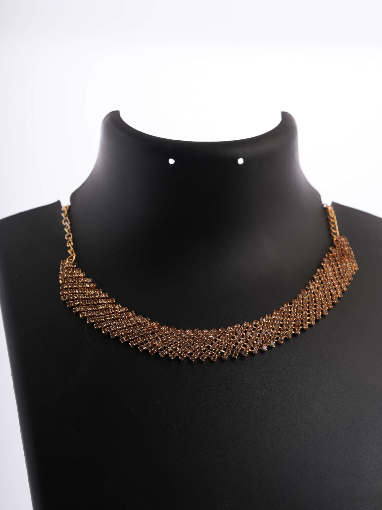 fyx6Up-scaled-1.jpg Women's Indo-Western Drop Dangles Earring With Necklace For Women Fashion Jewellery for women Artificial Earrings and Necklace For women (Golden) - Image 4