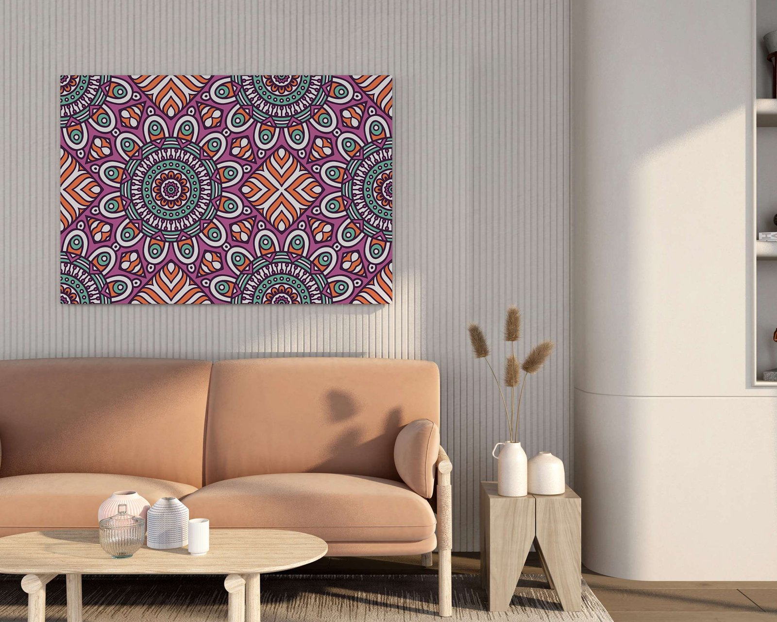 lmUB1B.jpg Elegant Wall Art: Framed Canvas Paintings for Every Room